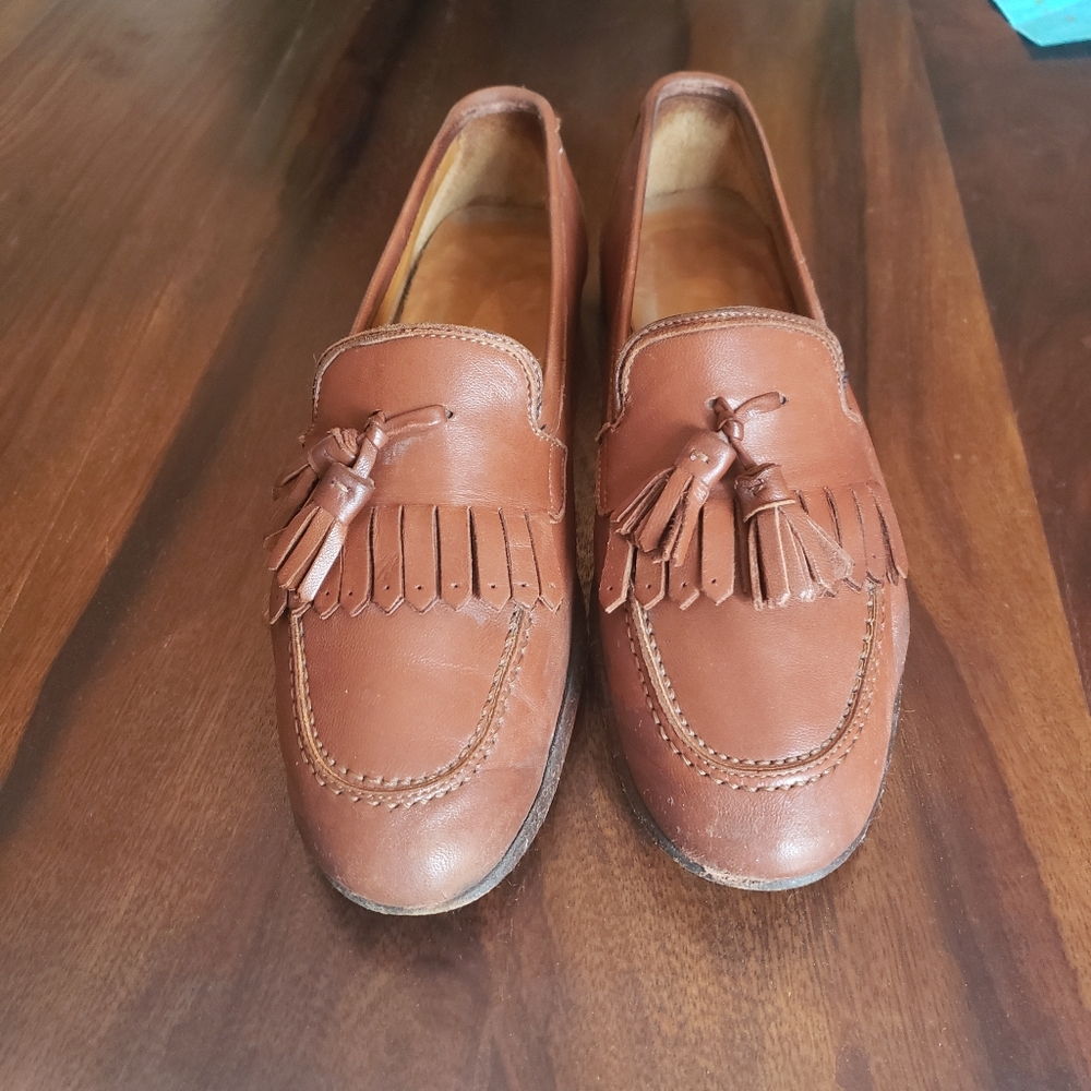 Salvatore Ferragamo loafers, 6.5C, brown